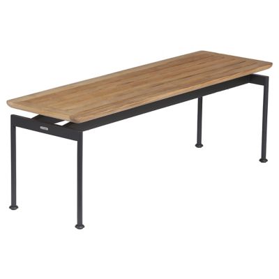 Layout Outdoor Bench with Teak Seat