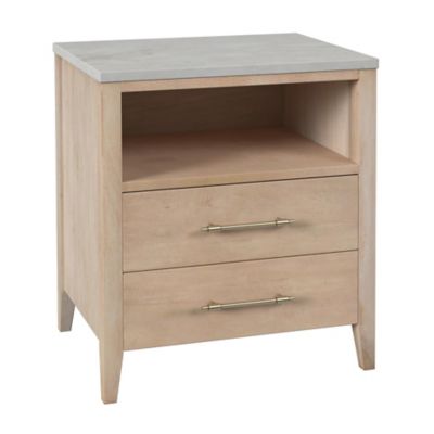 Averly Open Shelf Nightstand