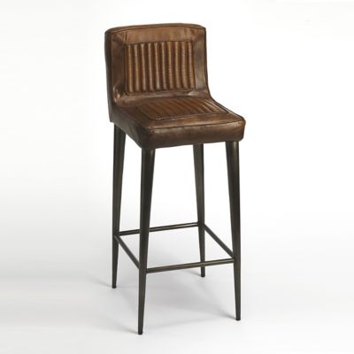 Maxwell Backed & Piped Barstool