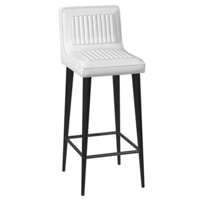 Maxwell Backed & Piped Barstool