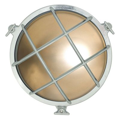 Brass Bulkhead Outdoor Wall Sconce