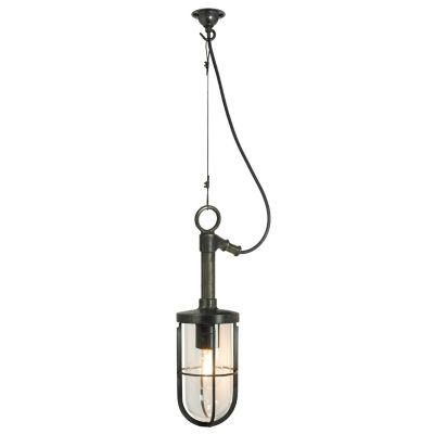 Ship's Well Glass Outdoor Mini Pendant