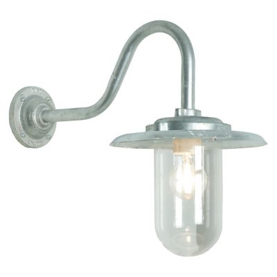 Exterior Swan Neck Bracket Wall Sconce