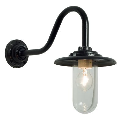 Exterior Bracket Swan Neck Outdoor Wall Sconce