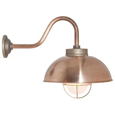 Shipyard Outdoor Wall Sconce (Frosted|Copper) - OPEN BOX