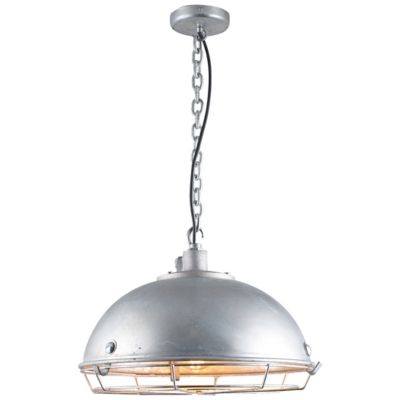 Steel Working Light Pendant