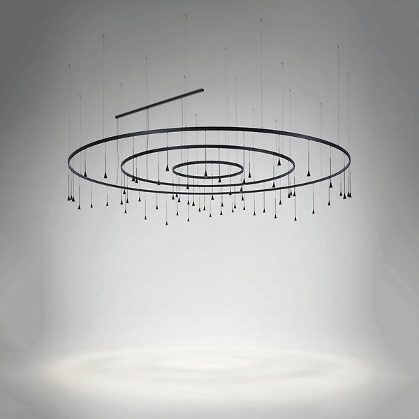 Skybell Concentric Circle LED Pendant