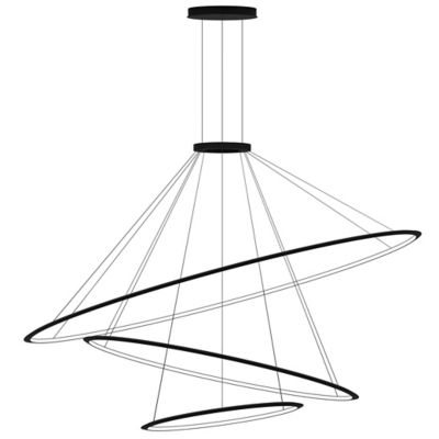 Circular LED 3 Tier Chandelier by Bover at Lumens.com