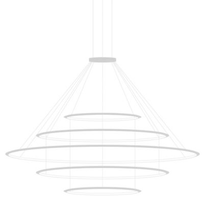 Circular LED 5 Tier Chandelier