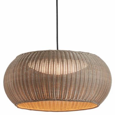 Perris LED Outdoor Drum Pendant