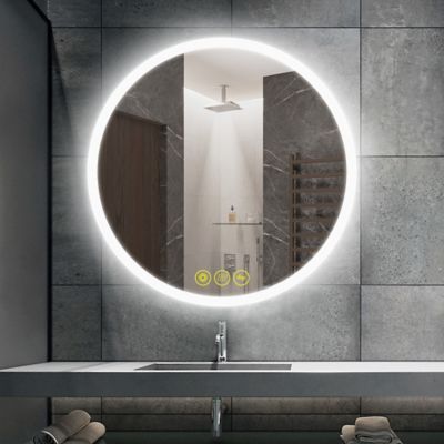 Lune Round LED Mirror