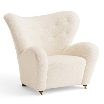 Tired Man Sheepskin Lounge Chair