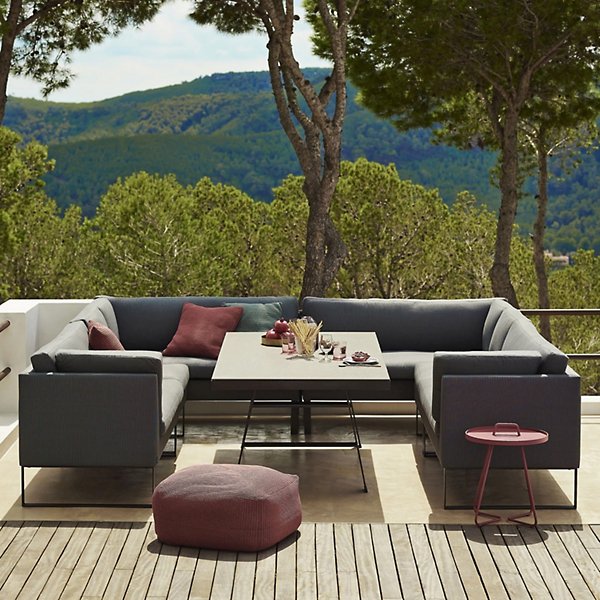 Flex Outdoor Dining Sofa Single Seat