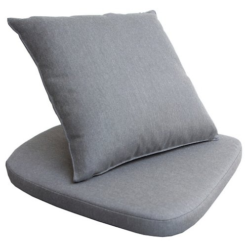 Moments Cushion for Dining Chair (Sunbrella Grey) - OPEN BOX