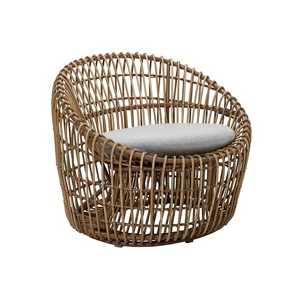 Nest Outdoor Round Lounge Chair By Cane, Outdoor Round Lounge Chair
