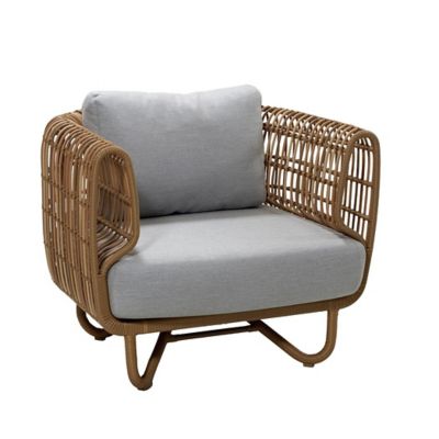 Nest Outdoor Lounge Chair by Caneline at