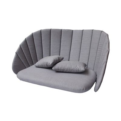 Peacock Outdoor 2-Seater Sofa Cushion Set