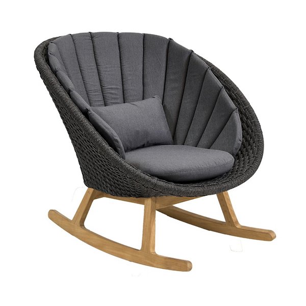 Peacock Outdoor Rocking Chair