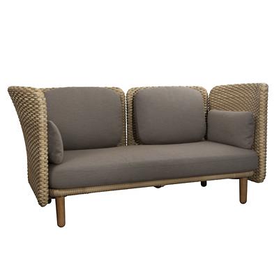 Arch Outdoor 2-Seater Sofa with Low Arm/Backrest