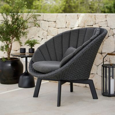 Cane Line Outdoor Dot Soft Rope Aluminum Lounge Set