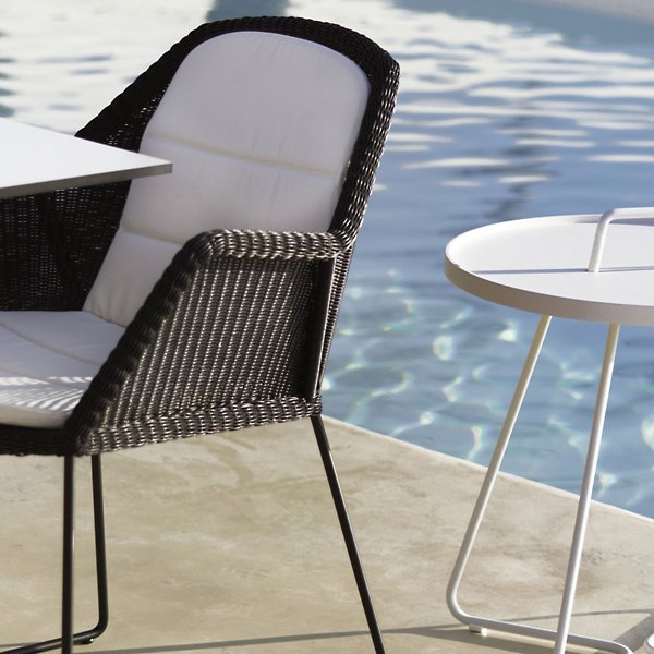 Breeze Outdoor Chair Seat with Back Cushion