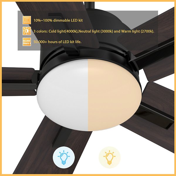 Olinda Smart LED Ceiling Fan