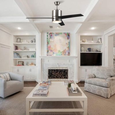 Raiden Tall LED Smart Ceiling Fan by Carro USA at Lumens.com