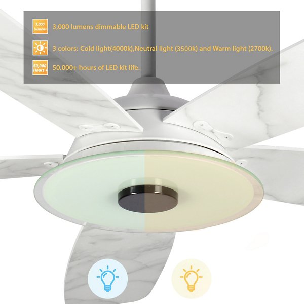 Journey LED Smart Ceiling Fan