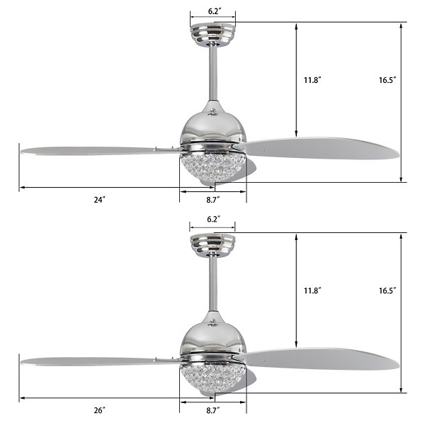 Coren LED Smart Ceiling Fan