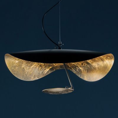 Umage Manta Ray Black & Brass Table Lamp