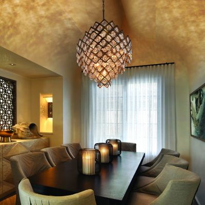 Tiara Chandelier by Corbett Lighting at