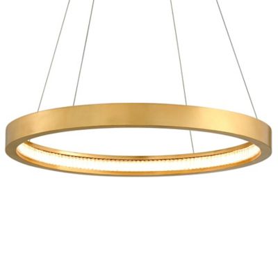 Jasmine LED Circular Frame Pendant