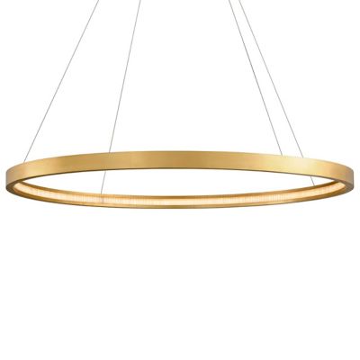 Jasmine LED Circular Frame Pendant