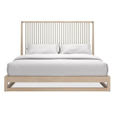 Pinstripe Slatted Bed