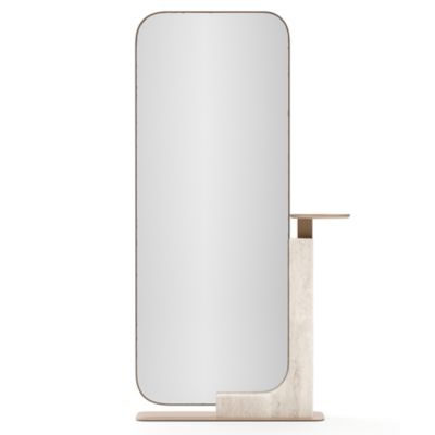 Overlap Floor Mirror
