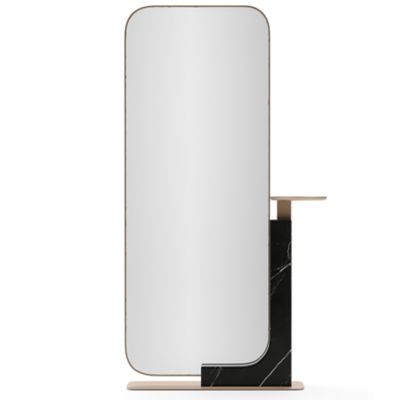 Overlap Floor Mirror