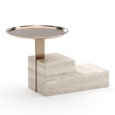Overlap Nightstand with Tray