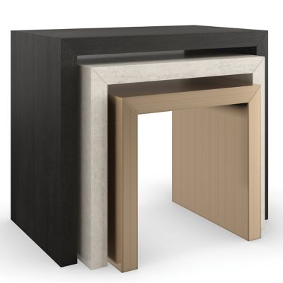 Contrast Nesting Side Table
