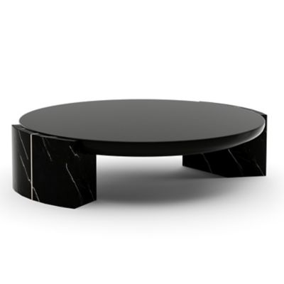 Overlap Round Coffee and Cocktail Table