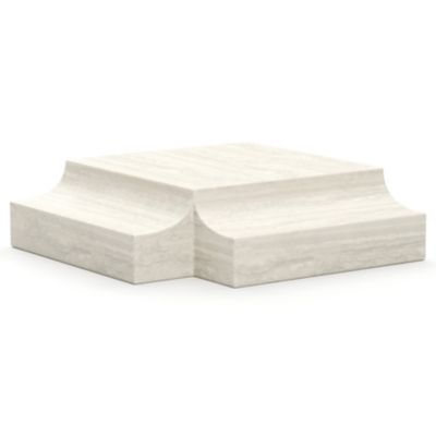 Overlap Corner Wedge Side Table