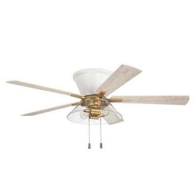 Insight Flushmount Ceiling Fan with Light Kit.