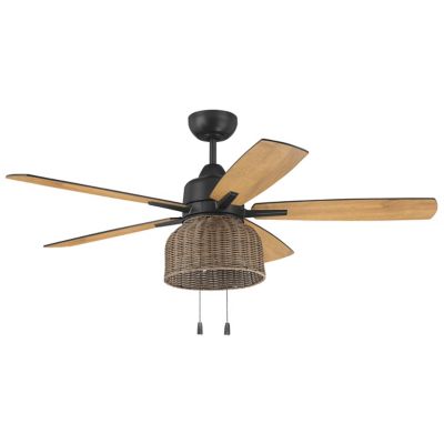 Woven Indoor/Outdoor Ceiling Fan