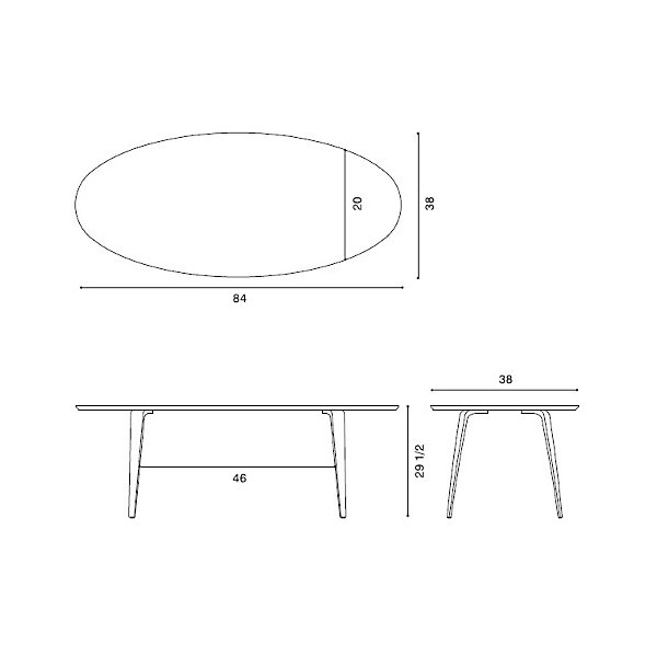 Cherner Oval Table