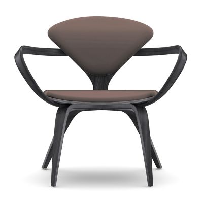 Cherner Seat and Back Upholstered Lounge Armchair