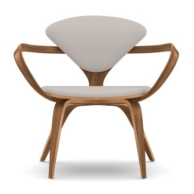 Cherner Seat and Back Upholstered Lounge Armchair