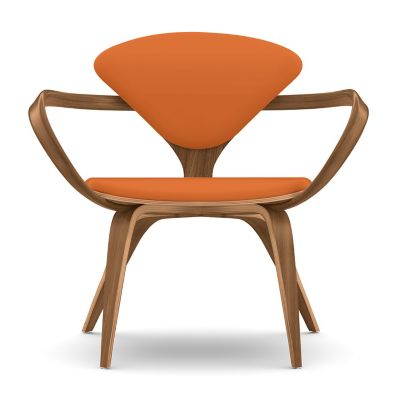 Cherner Seat and Back Upholstered Lounge Armchair