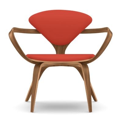 Cherner Seat and Back Upholstered Lounge Armchair
