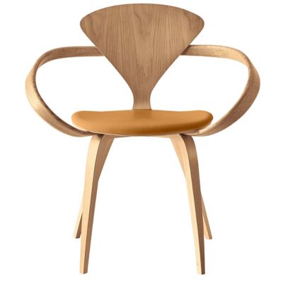 Cherner Armchair with Seat Pad