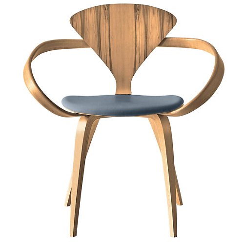 Cherner Armchair with Seat Pad