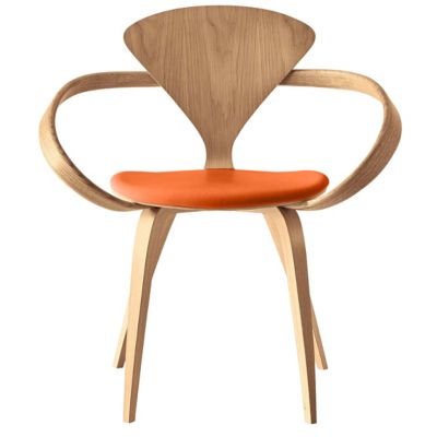 Cherner Armchair with Seat Pad